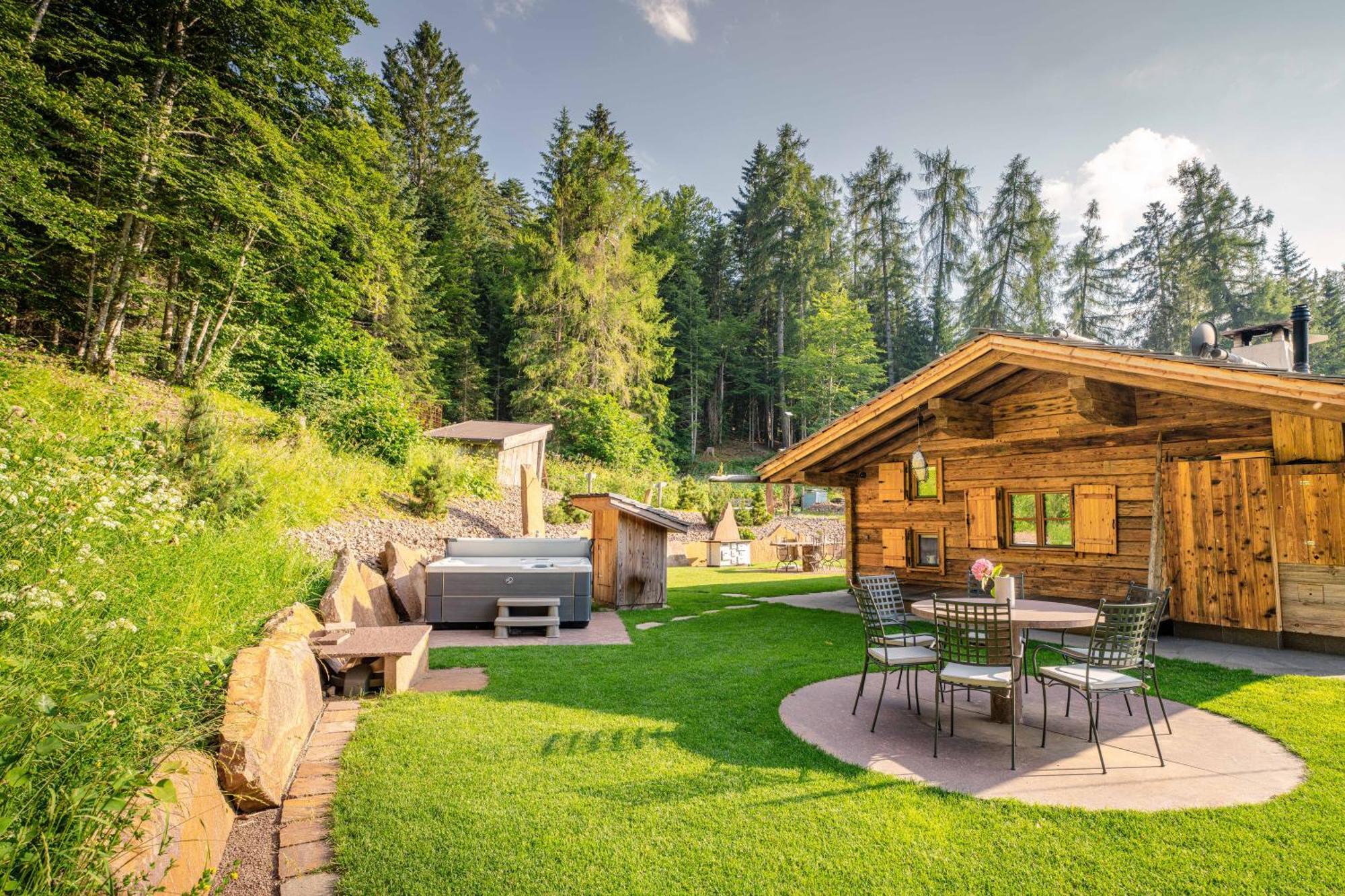Vila La Mendola Alm Chalet Exteriér fotografie